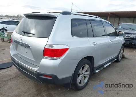 2012 Toyota Highlander Limited V6 z USA, uszkodzony, nr VIN 5TDYK3EH8CS081876